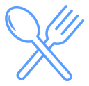 Spoon and fork icon