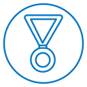 Sport medal icon