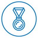 Sport medal icon