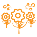 Spring season icon