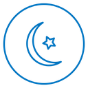 Star and crescent 2 icon