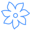 Star Jasmine Flower icon