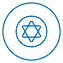 Star of david 2 icon