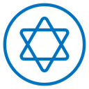 Star of david 2 icon