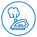 Steaming iron icon