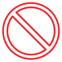 Stop sign icon