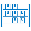 Storage rack icon