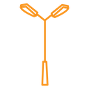 Street lighting icon
