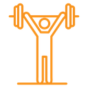Strength training icon