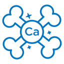 Strong healthy bones icon