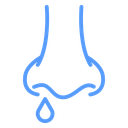 Stuffy nose Color Outline icon
