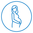 Suitable in pregnancy icon
