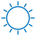 Sun icon
