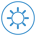 Sun icon