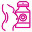 Supplements for pregnant women icon