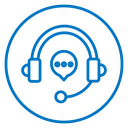 Support service headset icon