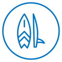 Surfboard icon