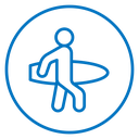 Surfer icon