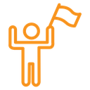 Surrender, capitulate, give up icon