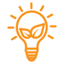 Sustainable ecological energy icon