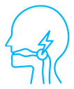 Swallowing reflex icon