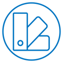Swatchbook Color Outline icon