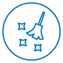 Sweeping icon