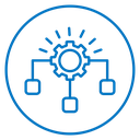 Synthesis of ideas icon