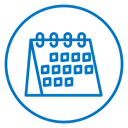 Table calendar icon