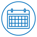 Table calendar icon