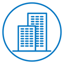 Tall buildings icon