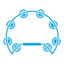 Tambourine icon