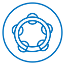 Tambourine icon