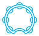 Tambourine icon