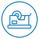 Tape dispenser icon