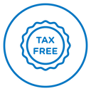 Tax free icon