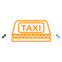 Taxi lamp icon