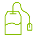 Tea bag icon