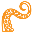 Tentacles octopus icon
