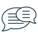 Text chat icon