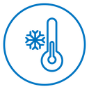 Thermometer cold icon