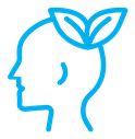 Think green icon