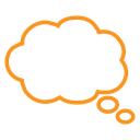 Thinking bubble icon