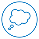 Thought bubble icon