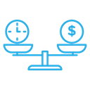 Time Money Balance Scale icon