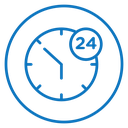 Time twenty four icon