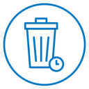 Time waste icon
