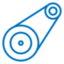 Timing belt icon