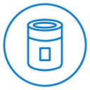Tin can icon