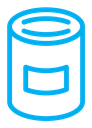 Tin can icon